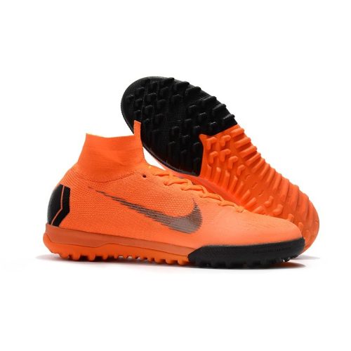 fodboldstøvler Nike Mercurial SuperflyX 6 Elite TF - Orange Sort_1.jpg
